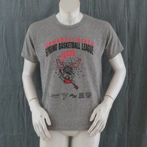 Vintage Graphic T-shirt - Campbell River Spring Basketball League - Men's XL